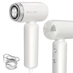 高速ドライヤー 大風量 速乾 小型 超軽量 【3段階温度調整 3段風速階調整】