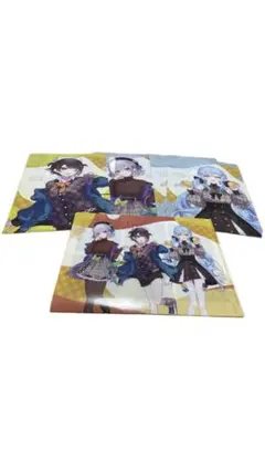 W*u様 セブン ホロライブ A4 クリアファイル 全 4種 コンプリート‼️