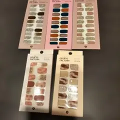 新品　ジェラートファクトリー　ネイルシール　シール　ジェルネイル