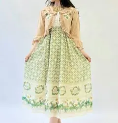 【axes femme】たんぽぽボレロ＆キャミワンピセットのサムネイル