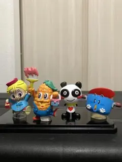 菓子キャラクターマスコット2 全4種