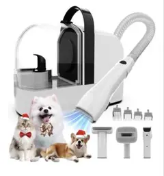 犬用バリカン ペット用バリカンセット グルー ミング掃除機 12000Pa 犬用バリカン ペット用バリカンセット グルーミング掃除機 12000Pa