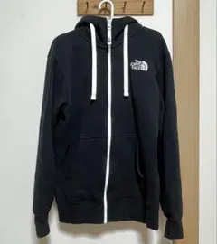 THE NORTH FACE ブラック フルジップパーカー メンズ S