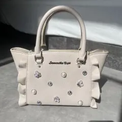 Samantha Vega サマンサベガ　フラッター　ミニ　ピンクベージュ