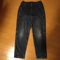 ユニクロ UNIQLO キッズ デニムロングパンツ ボトムス 140サイズ