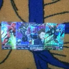 ガンダムトライエイジカードPレア一枚とMレア三枚セットその他
