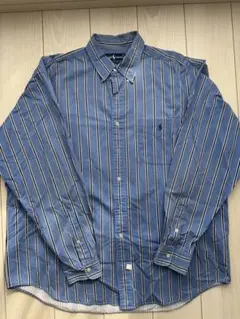 【90s】Ralph Lauren ストライプシャツ XL