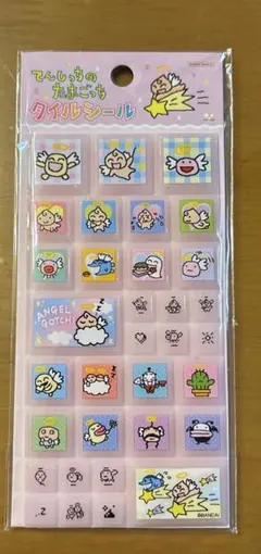 タイルシール　シール　たまごっち キャラクターシール　ピンク　レア　てんしっち