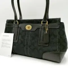 COACH シグネチャー ハンプトンズ ボストンバッグ ハンド c328