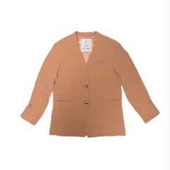 【美品】【値下げ】 SeaRoomLynn ノーカラージャケットのサムネイル