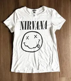 H&M　NIRVANA L　Tシャツ　L　ニルバーナ　バンド　ロック　古着　中古