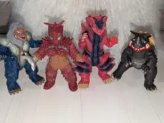 ウルトラマンシリーズ 怪獣フィギュア 4体セット
