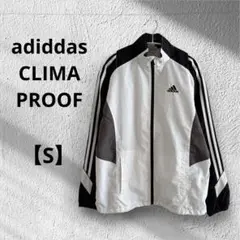 adidas CLIMAPROOF ウィンドブレーカー S シャカシャホワイト