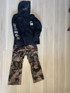 QUIKSILVER スノーボードウェア 上下セット　※商品説明必読
