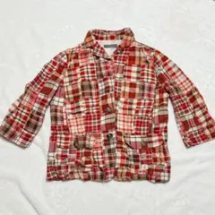 liz claiborne チェック柄 シャツ M