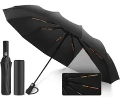 折りたたみ傘 ワンタッチ2023最新12本ダブル傘骨・116cm大きい】#C24