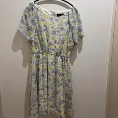 JUSGLITTY 花柄ワンピース