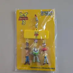 【非売品】トイ・ストーリー3 映画特典ストラップ ウッディ バズ ジェシーセット