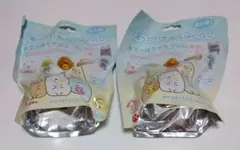 ☆新品☆湯ったりすみっコぐらし　水でっぽうマスコット　全5種　粉末入浴剤つき