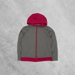 Nike フード付きパーカー グレー/ピンク