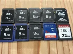 SDHCカード 8GB 32GB セット#856