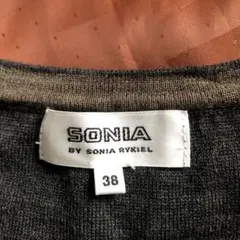 SONIA by SONIA RYKIEL 七分袖ニットセーター　38
