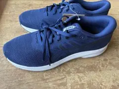 asics ネイビー ランニングシューズ