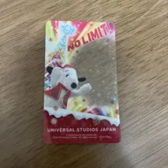 USJ スヌーピー クリスマス カード 2023年