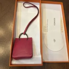 HERMES チャーム サック・オランジュ ローズメキシコ 新品未使用