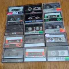 SONY カセットテープ セット 15本