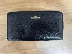 〈美品〉coach 黒 長財布