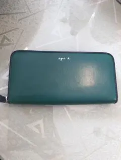 agnes b. グリーン 長財布