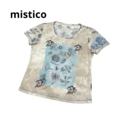 ミスティコ　半袖　Tシャツ　花柄　フラワープリント　おしゃれ　日本製のサムネイル