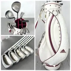 本格派　レディースゴルフクラブ　9本　adidas Callaway GOLFのサムネイル