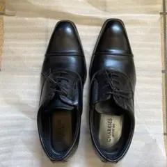 CHARKIESアクティブブラックドレスシューズ