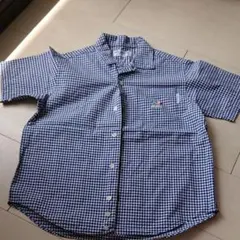 ミキハウス  チェックシャツ  120cm