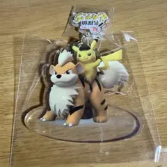 ガーディ&ピカチュウ帰ってきた 名探偵ピカチュウアクリルキーホルダーコレクション