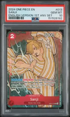 PSA10】ワンピース 英語 ウソップ 1st Anniversary - メルカリ