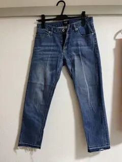 BEAMS ダークブルー スリムフィット デニム S