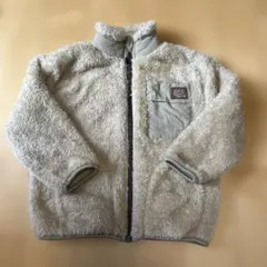 フリースジャケット ベージュ色