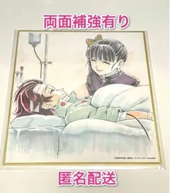 鬼滅の刃 提供イラスト 複製ミニ色紙 刀鍛冶の里 竈門炭治郎 栗花落カナヲ