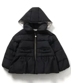 今季⭐︎apres les cours ペプラム中綿アウター 130 ブラック