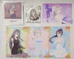 ロシデレ　アニメイト　アーリャ　有希　綾乃　缶バッジ　ポストカード　クリアカード
