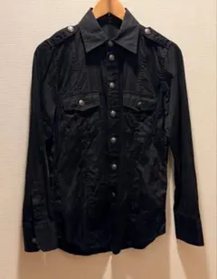 NATIONALITY+NAME GROSBEC 美品ブラック　M ミリタリー