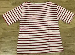 SAINT JAMES 赤白ボーダー　半袖　Tシャツのサムネイル
