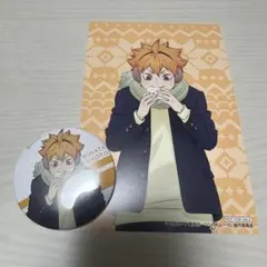 はふはふランダム缶バッジ ポストカードセット 日向翔陽