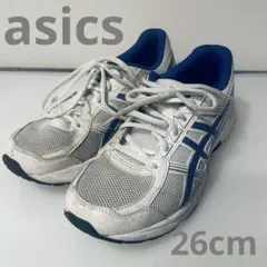 ASICS アシックス ランニングシューズ ホワイト 26cm