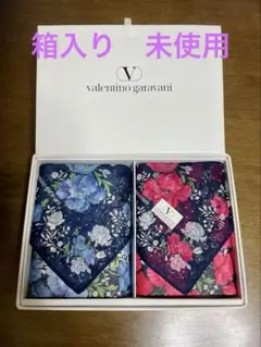 Valentino Garavani ハンカチ 2枚セット 花柄のサムネイル