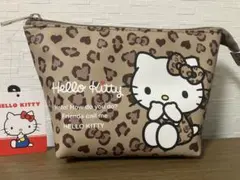 激レア 新品 ハローキティ ヒョウ柄 バッグ ポーチ 2点 1999年 タグ付き 激レア 新品 ハローキティ ヒョウ柄 バッグ ポーチ 2点 1999年