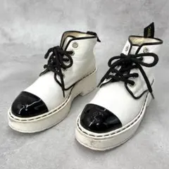 シャネル CHANEL ハイカット ブーツ ココマーク G33169のサムネイル